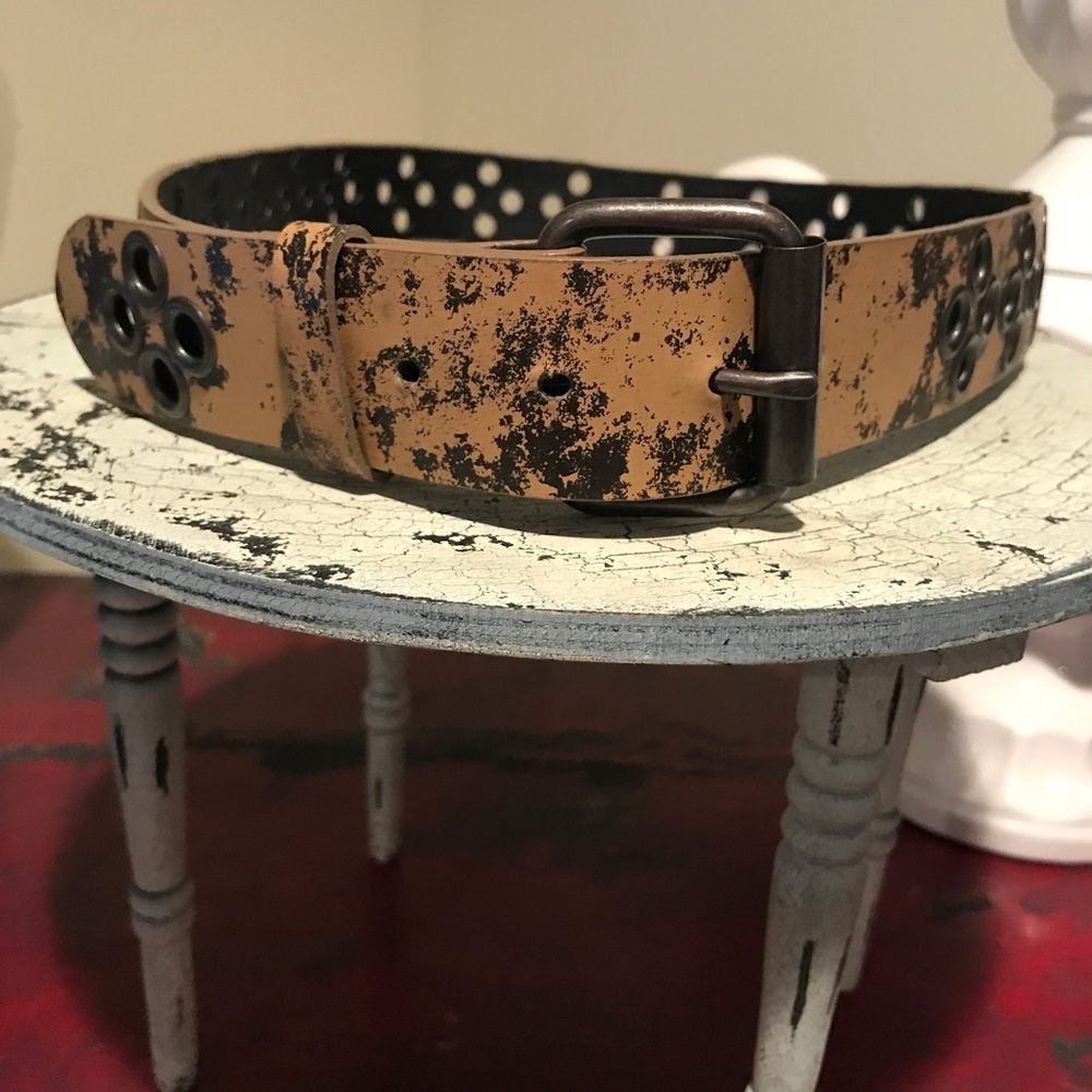 🟣🟣🌸Vintage Bonded Leather Belt